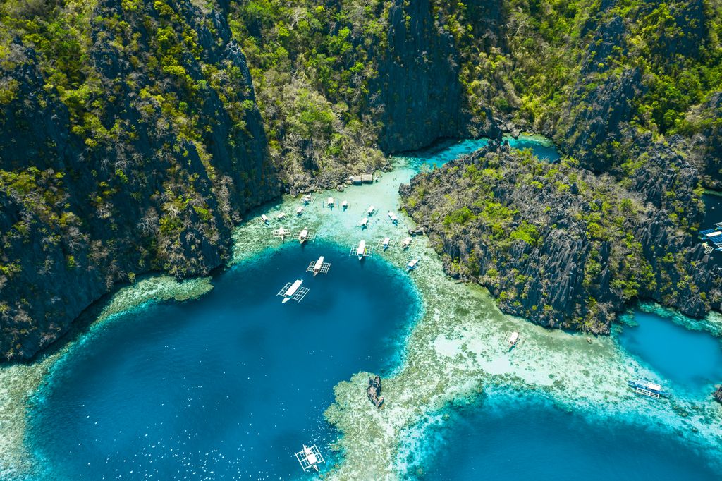 Coron islands and sea