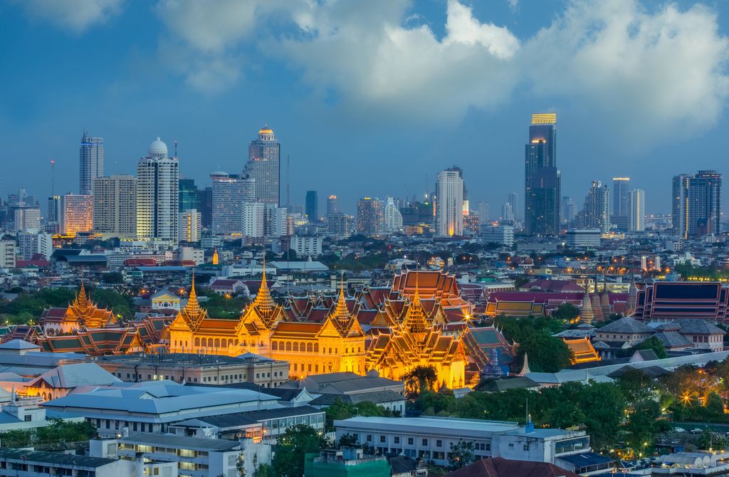 Bangkok city in Thailand.