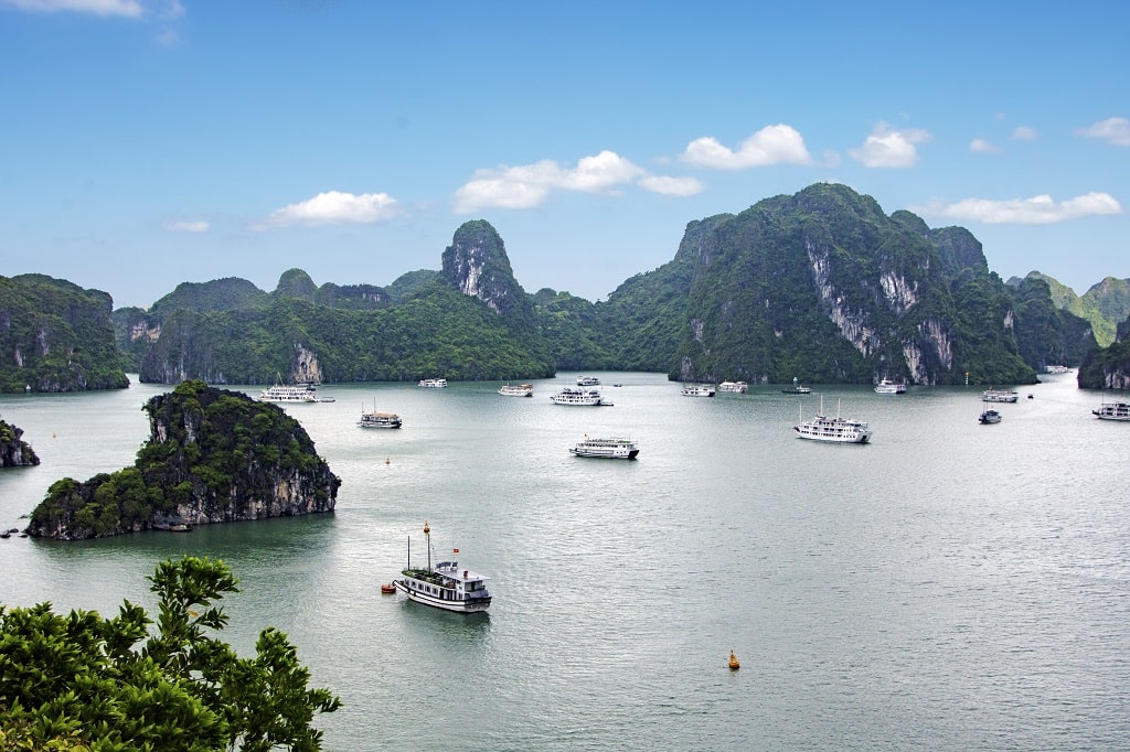 The Ha Long Bay, Vietnam