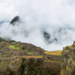 Machu Picchu on a cloudy day