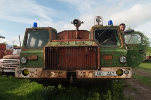 Visiting the Museum of Soviet Vehicles in Estonia