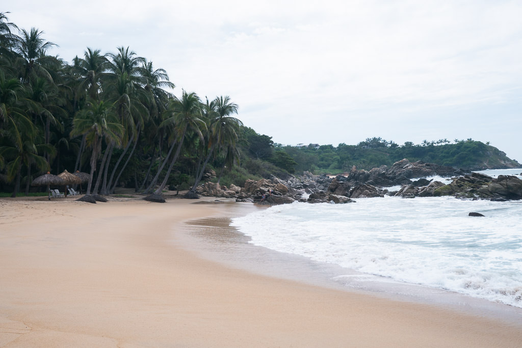 Playa Bocacho in Puerto Escondido.
