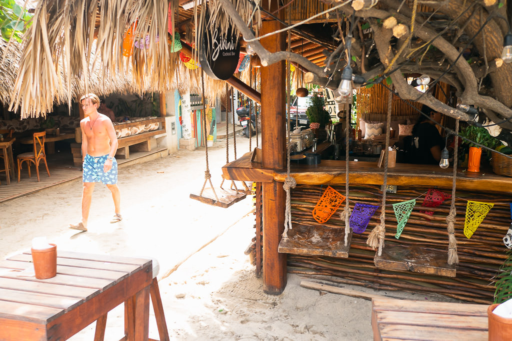 La Punta beach shops.