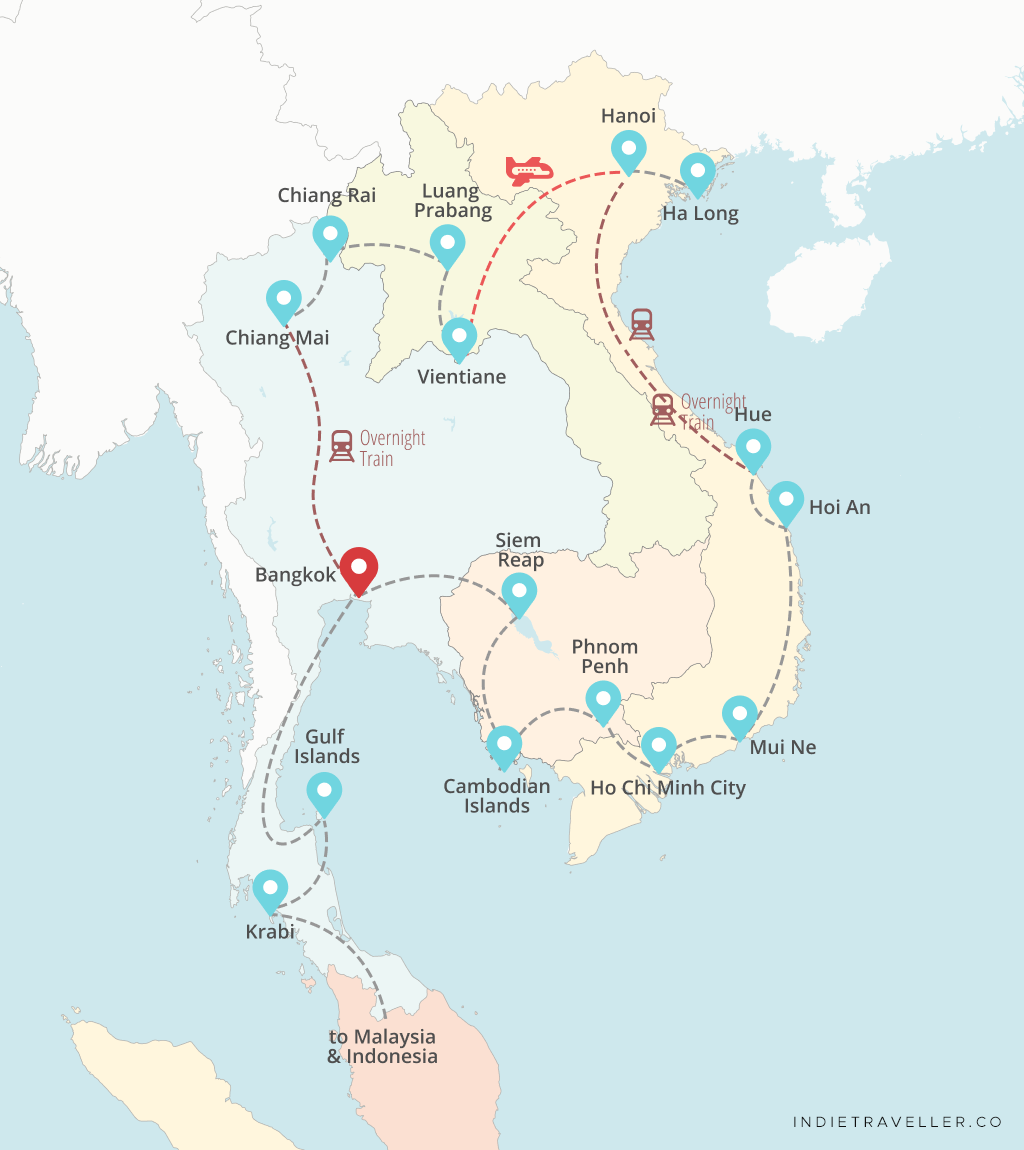 banana-pancake-southeast-asia-route-mainland
